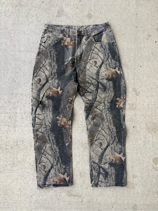 Wrangler Other - Vintage Wrangler Rugged Wear Realtree Hardwoods Camo Pants - 32x30